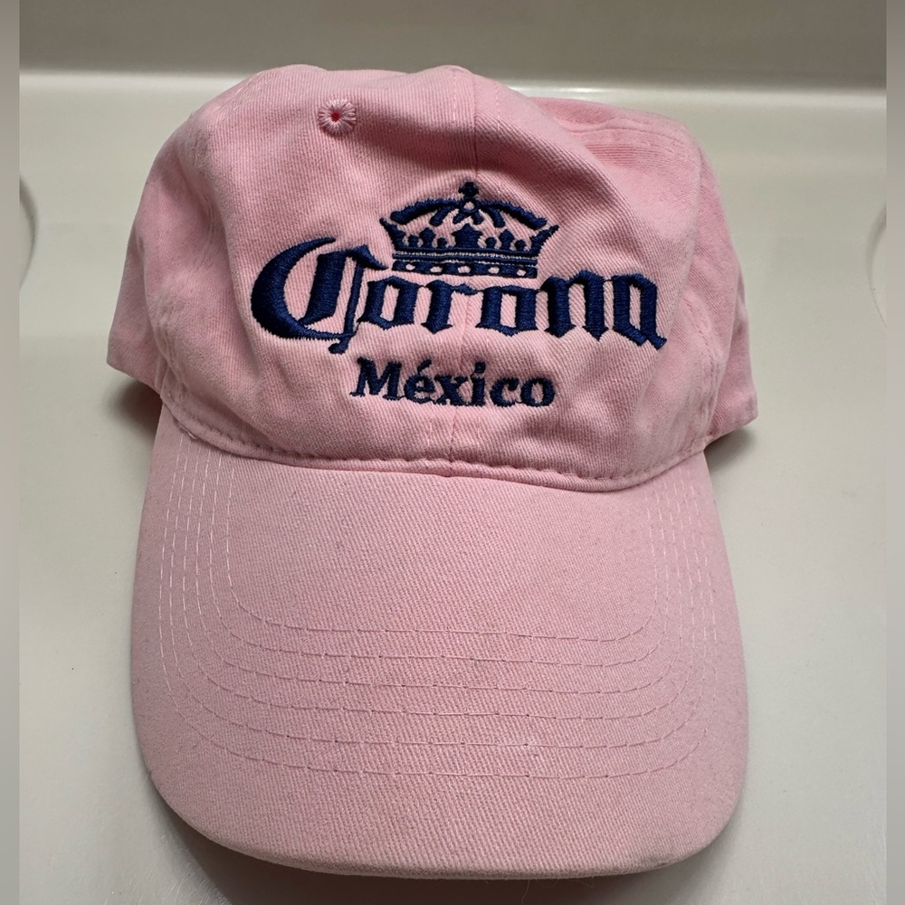 Corona México pink ball cap